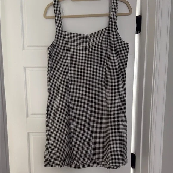 Black and White Gingham Dress - Picture 3 of 3